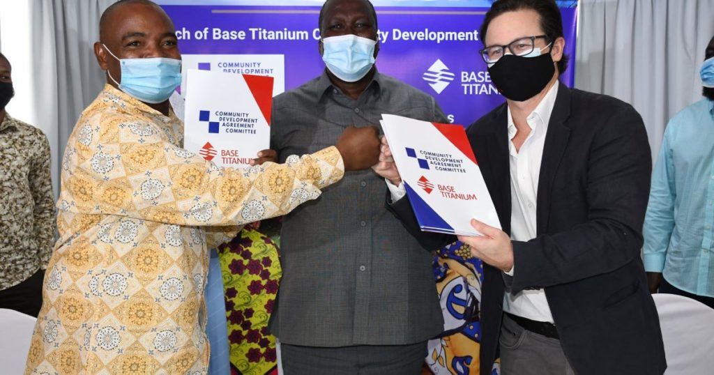 Base Titanium signs cooperation agreement with communities in Kenya