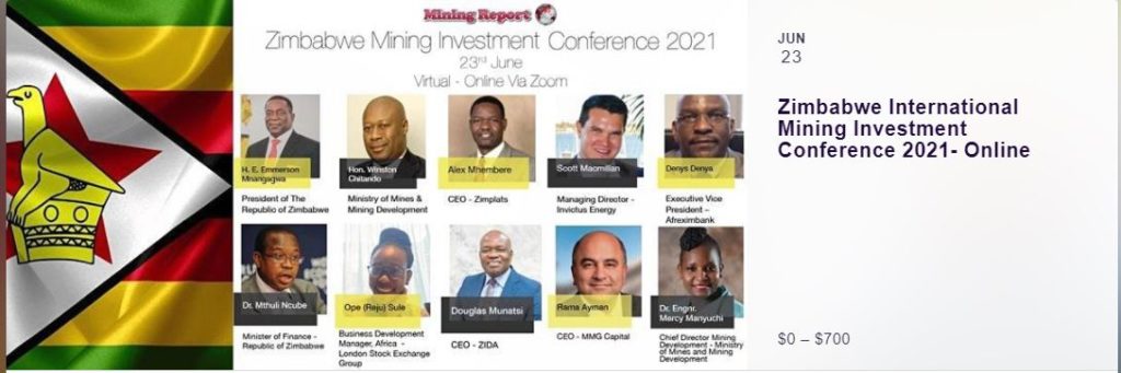 President Mnangagwa to launch Mining Investment Conference