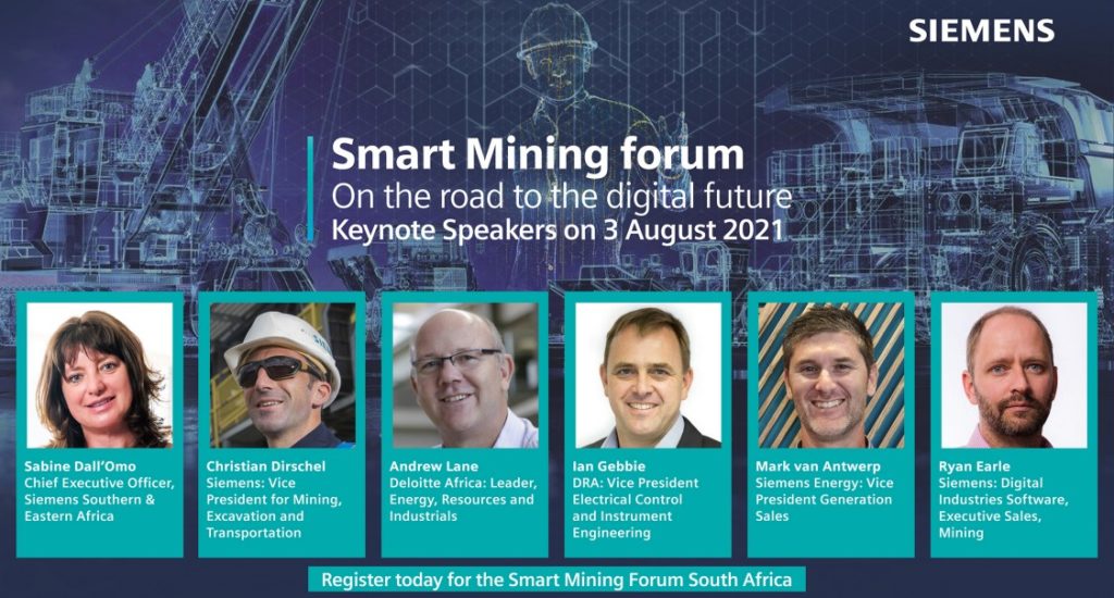 Siemens Smart Mining Africa Forum to bring digital innovation to the fore