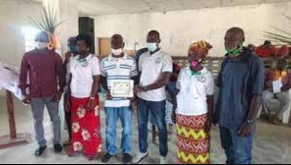 Full-Fledged Status Awarded to an artisan mining Cooperative in Weasua, Liberia