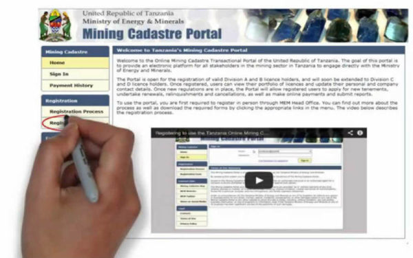 Spatial Dimension to design Botswana's new online mining cadastre system