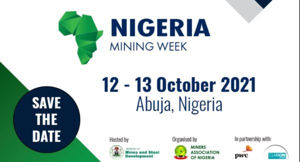 Nigeria Mining Week returns in October 2021 Nigeria Mining Week returns in October 2021