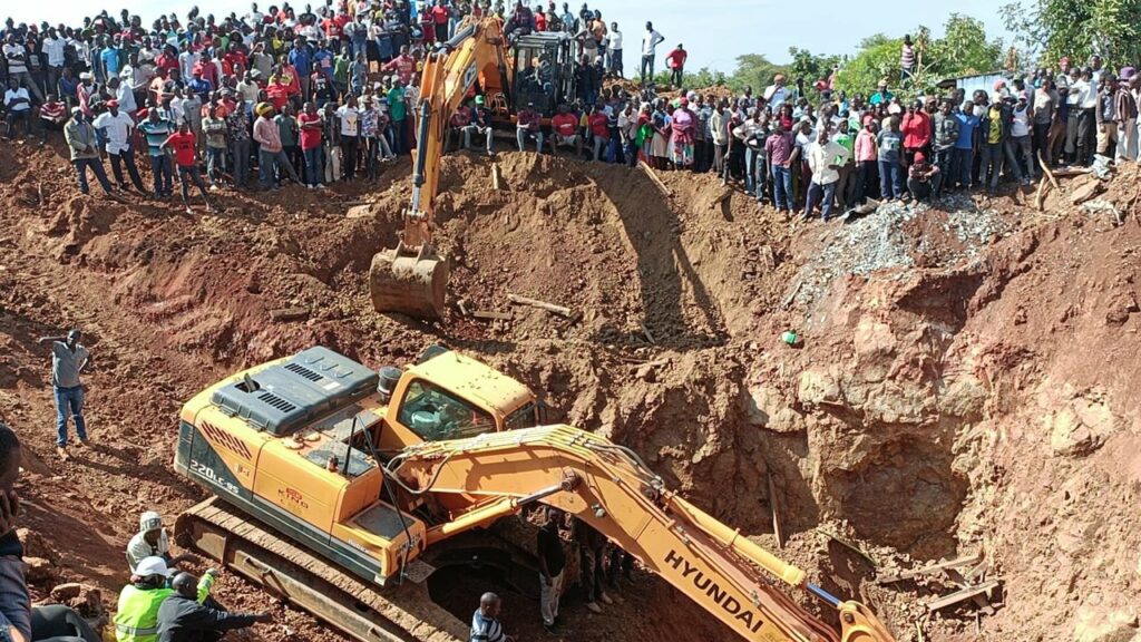 Abimbo mine in Kenya collapses