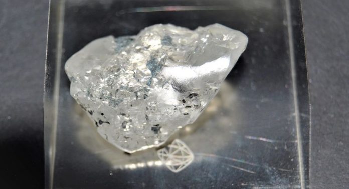 129-carat diamond discovered in Letšeng mine