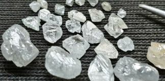 Mining works at Tongo diamond mine in Sierra Leone resume