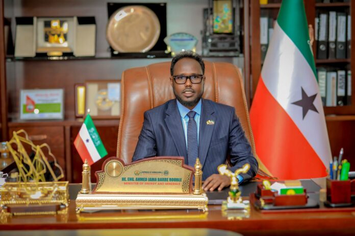 H.E. Eng. Ahmed Jama Barre, Minister of Energy and Minerals, Republic of Somaliland
