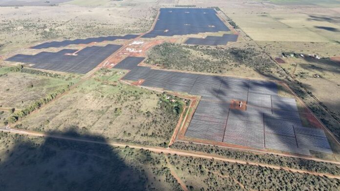 South Africa COD solar PV project